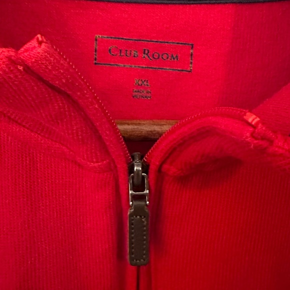 Club Room Men's Quarter-Zip Pullover Sweater - Picture 4 of 5